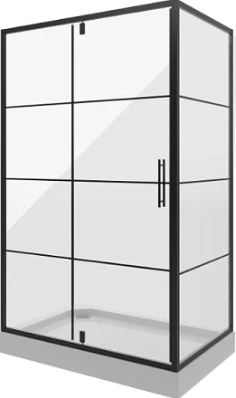 

Душевой уголок Niagara Nova 120х80 BLACK (02200831BLACK)