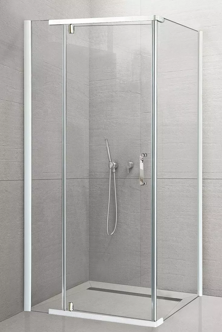 

Душевой уголок Royal Bath HPVD 80х80 профиль белый стекло прозрачное