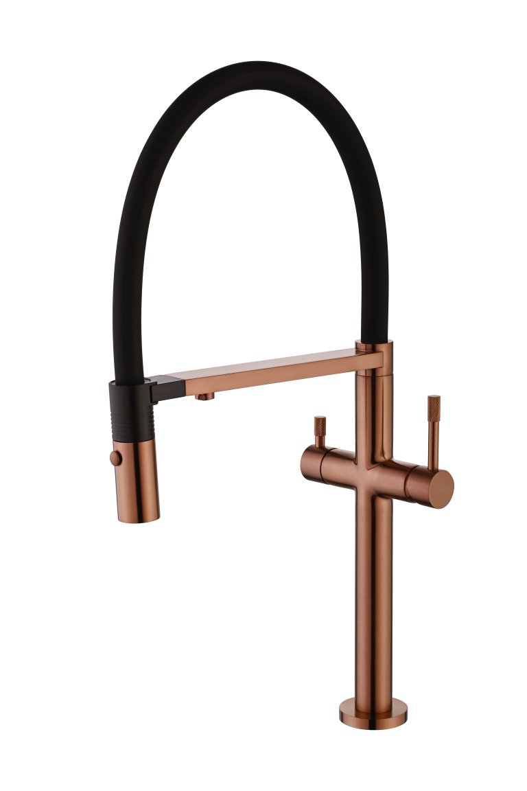 

Смеситель для кухни Boheme Uno 115-CB copper brushed