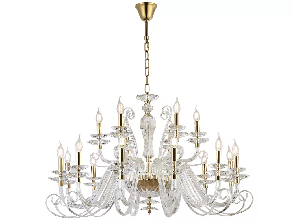 

Подвесная люстра Newport Annabelle 8576+12/C gold polished М0070814
