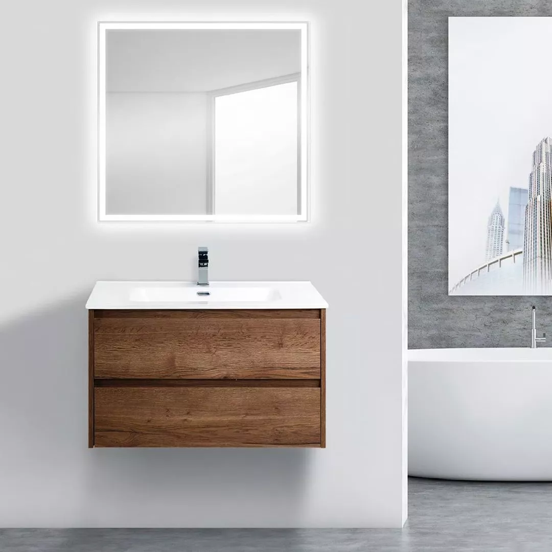 

Мебель для ванной BelBagno Kraft 90 rovere tabacco