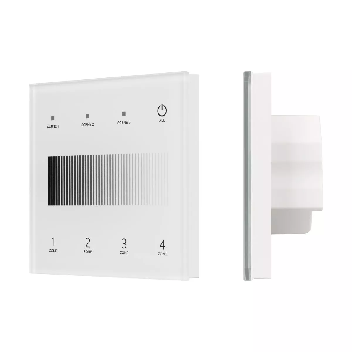 Сенсорная панель Arlight SMART-DALI-301-11-4G-3SC-DT6 Белая (230V, встраиваемая, 2.4G) (IARL, IP20 Пластик) 060790