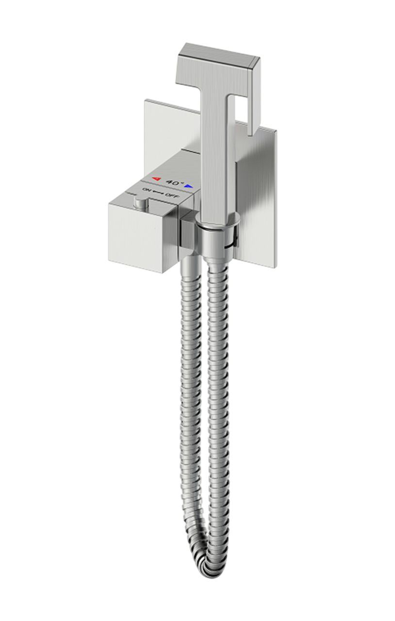 

Гигиенический душ Wonzon & Woghand WW-88829910-BN со смесителем, С ВНУТРЕННЕЙ ЧАСТЬЮ, брашированный никель