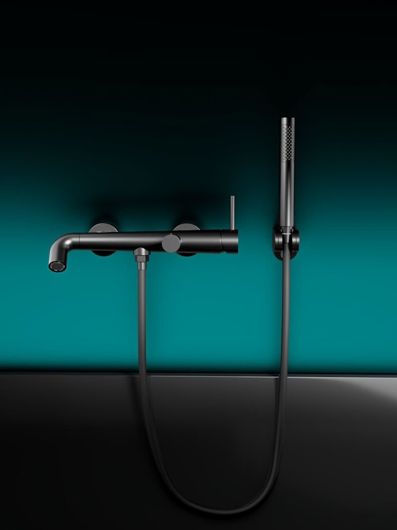 

Cмеситель для ванны Knotlor SS-32/BL, черный