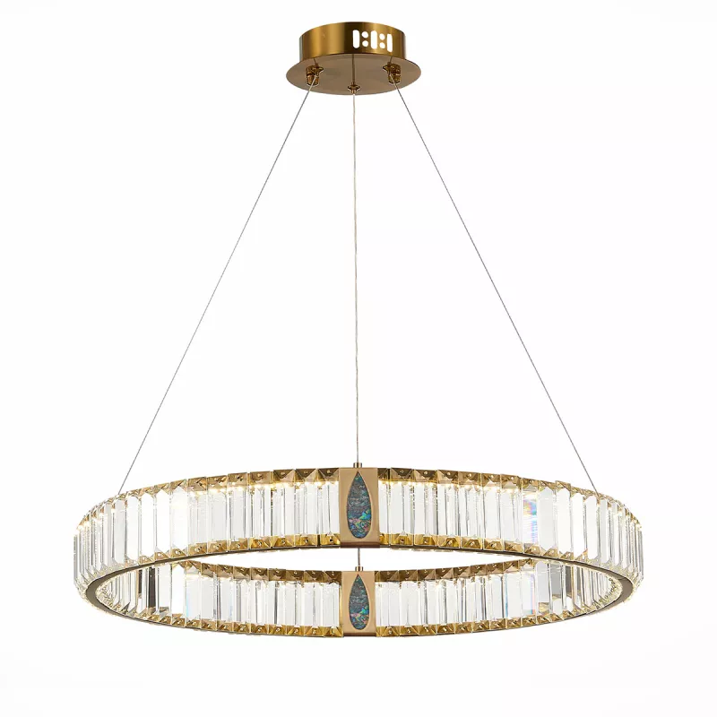 

Подвесная люстра Delight Collection D8016P/R/D600 gold/clear