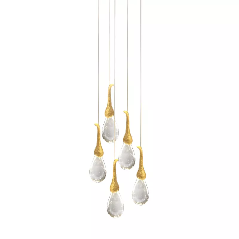 

Подвесной светильник Delight Collection Seed OMG07287-5 gold