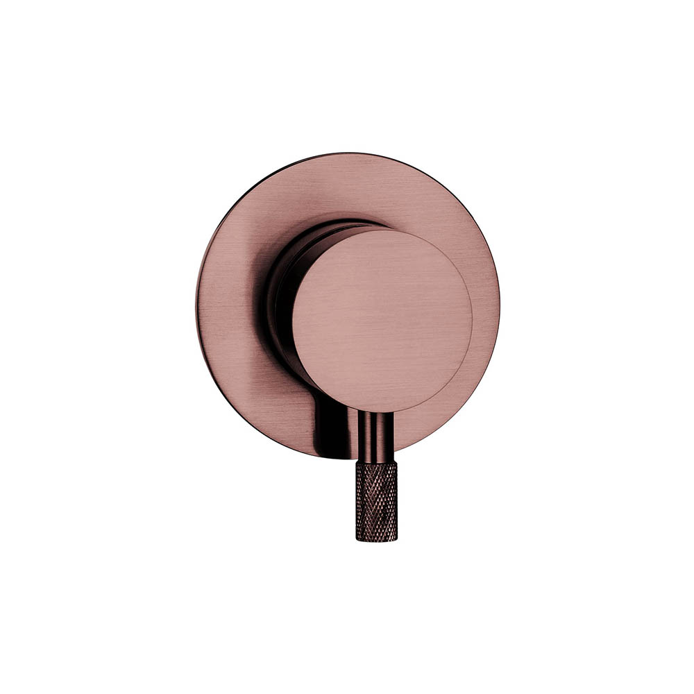 Смеситель встраиваемый однорычажный UNO COPPER BRUSHED
