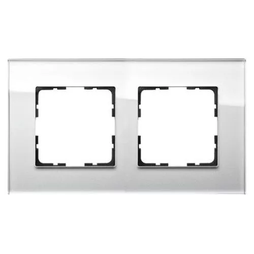 

Рамка Jasmart G-Glass 2-постовая G1002GW