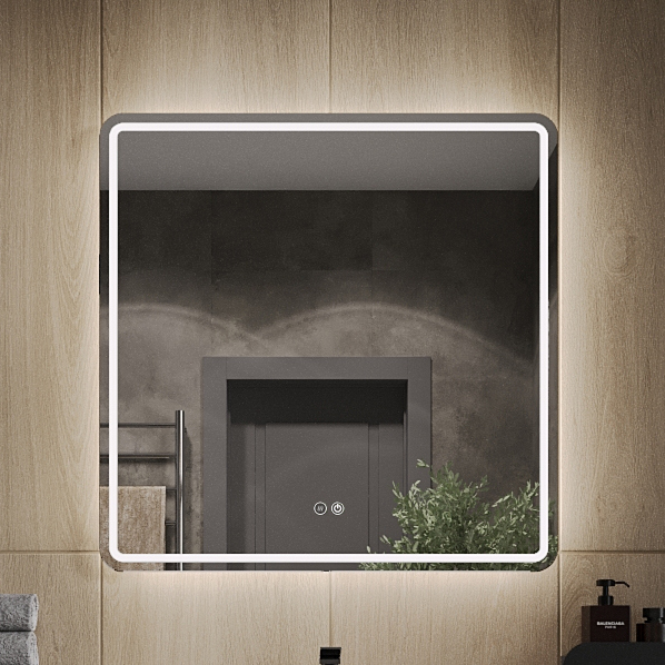 

Зеркало Orange Nature 80 с подсветкой, с антизапотевателем