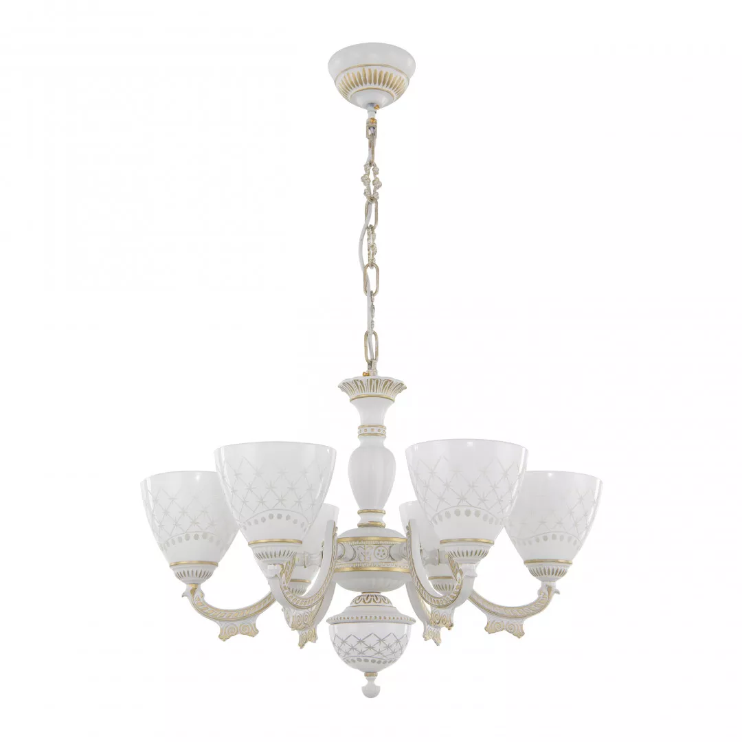 

Подвесная люстра Arte Milano 343837/6 WT+G