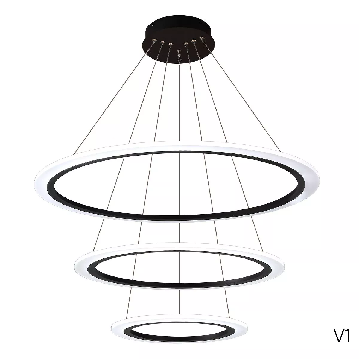 

Подвесная люстра Crystal Lux MANZANA SP67W LED BLACK