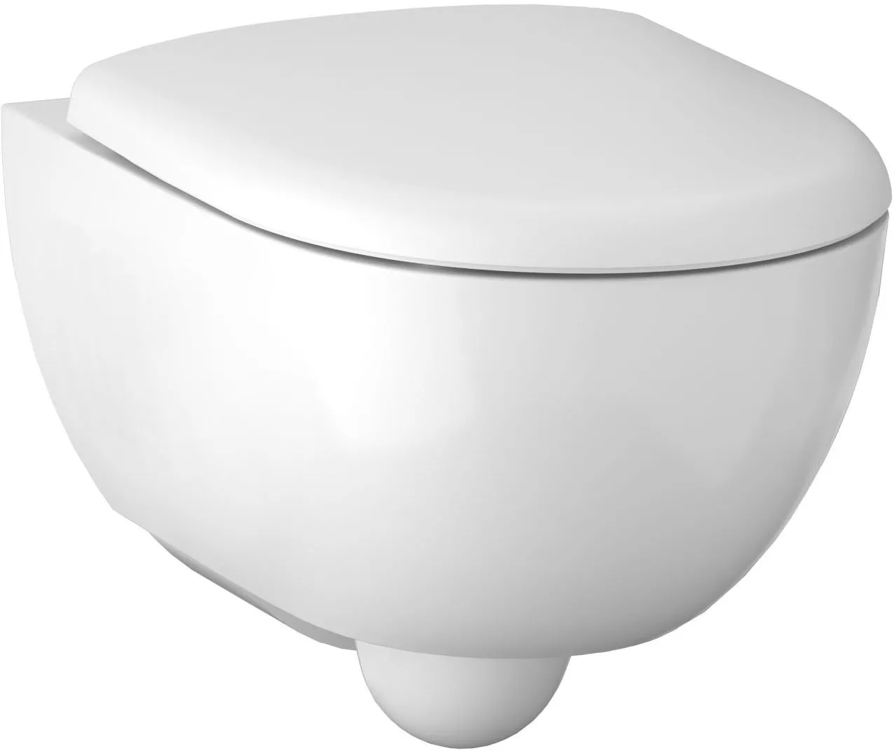

Унитаз подвесной Geberit Renova Compact 500.803.00.1 с сиденьем и быстросъемной крышкой с микролифтом