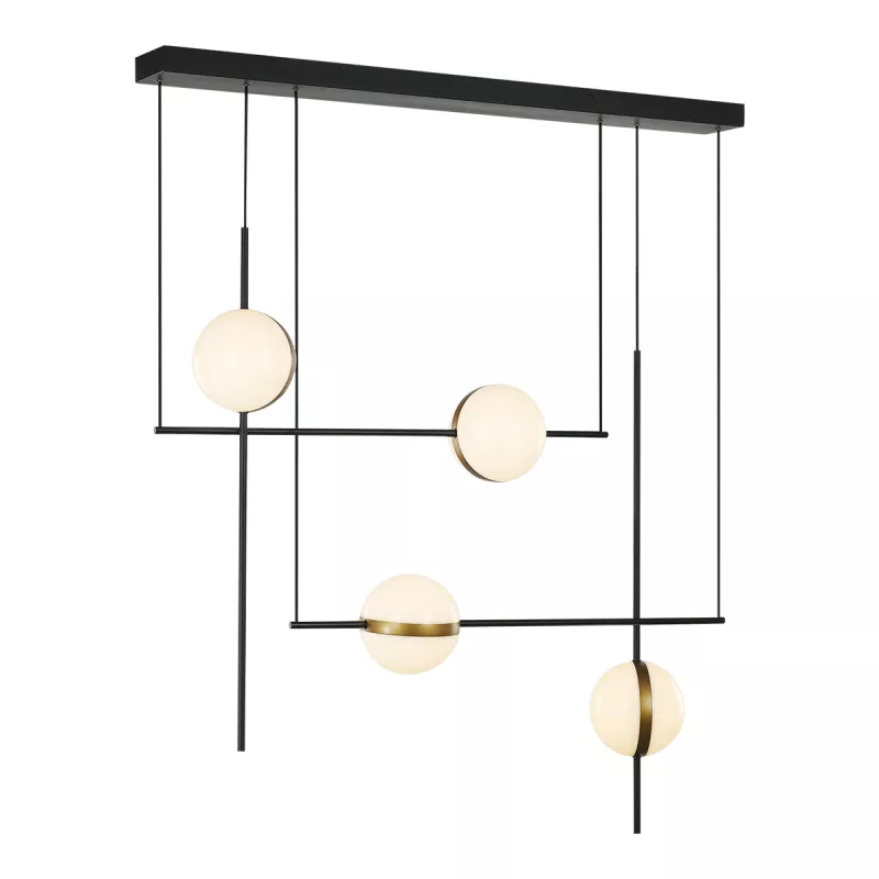 

Подвесная люстра Delight Collection MD2062-4B black/brass