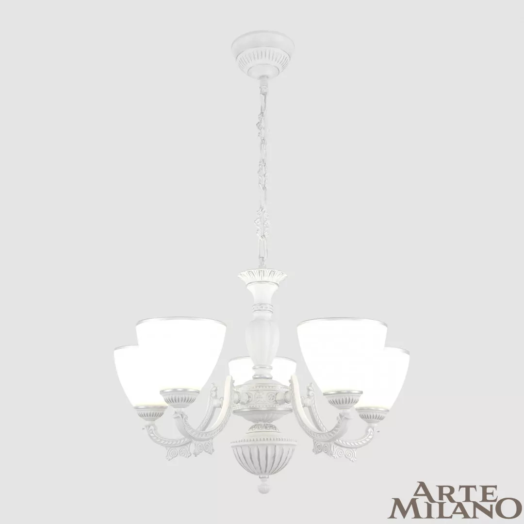 

Подвесная люстра Arte Milano 342837/5 WT+SL