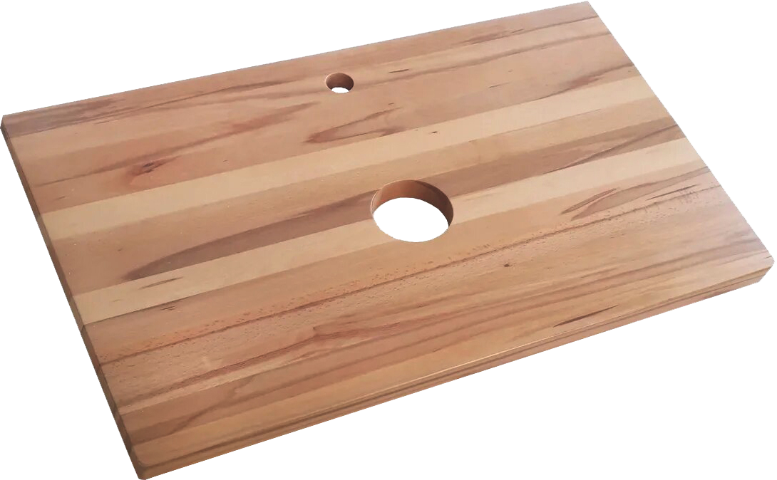 

Столешница в ванную под раковину Jorno Wood 80, светлое дерево
