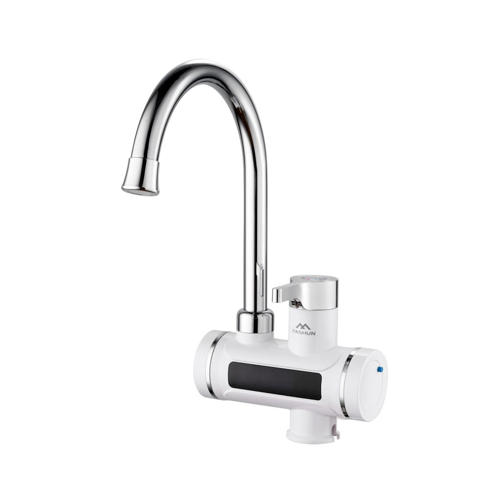 

Проточный водонагреватель Fashun A570 электрический проточный, хром, белый