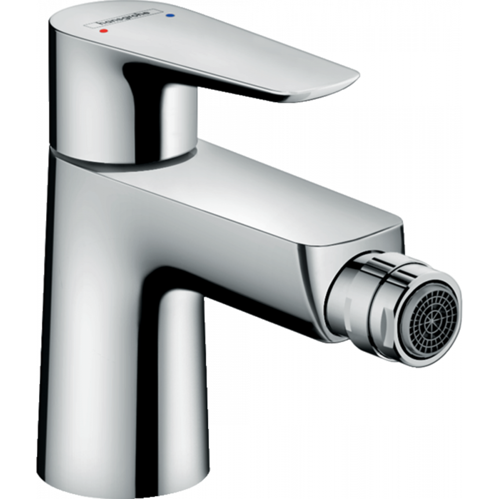 

Смеситель для биде Hansgrohe Talis E однорычажный, со сливным клапаном push-open, хром 71721000