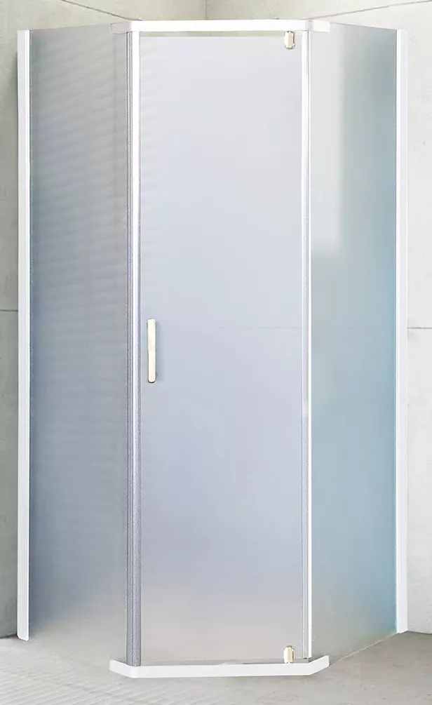   Santehnika Room Душевой уголок Royal Bath TR 120х120 профиль белый стекло матовое