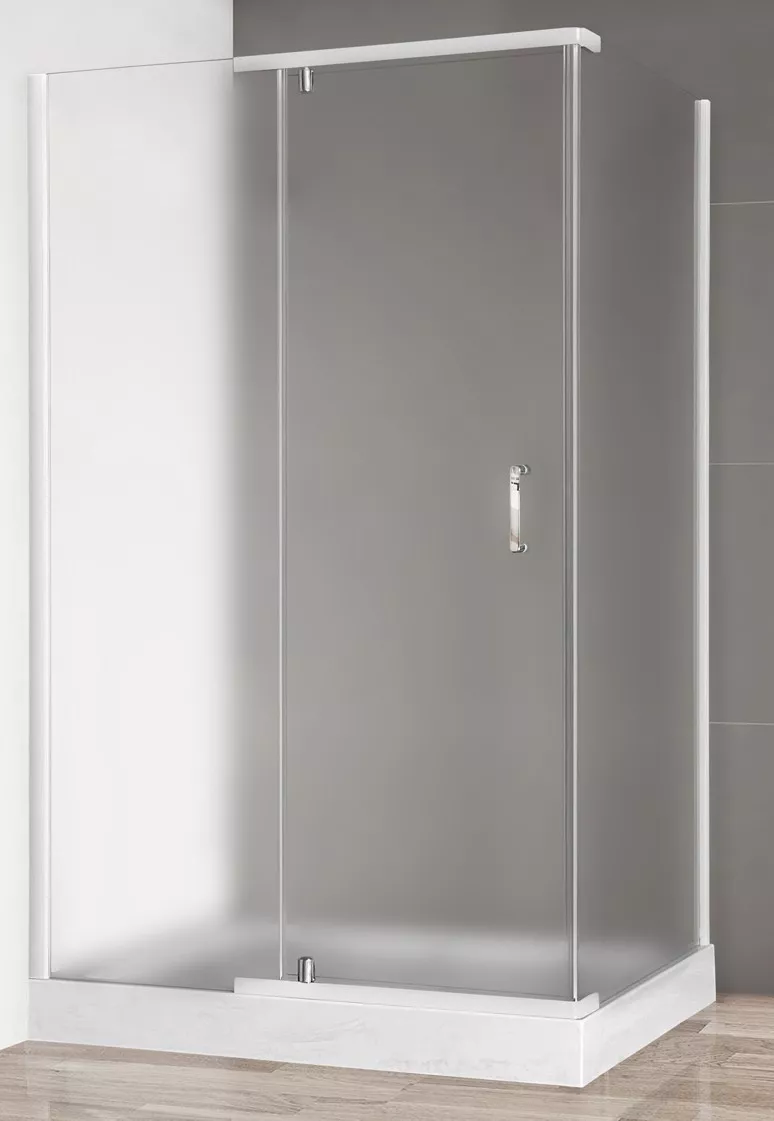 

Душевой уголок Royal Bath HPV 140х80 с поддоном профиль белый стекло матовое