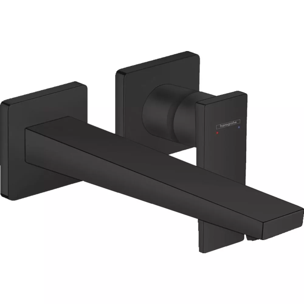 

Смеситель для раковины Hansgrohe Metropol 32526670 черный матовый
