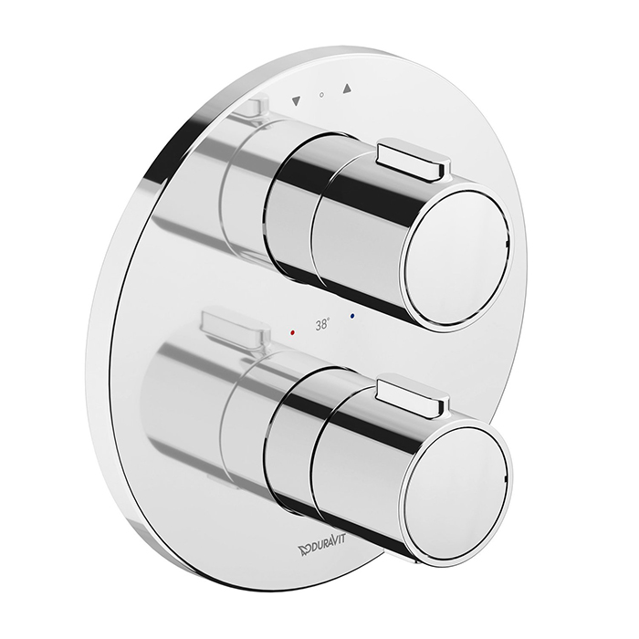 

DURAVIT Термостат для душа на 2 потребителя, в комплекте со скрытой частью, хром