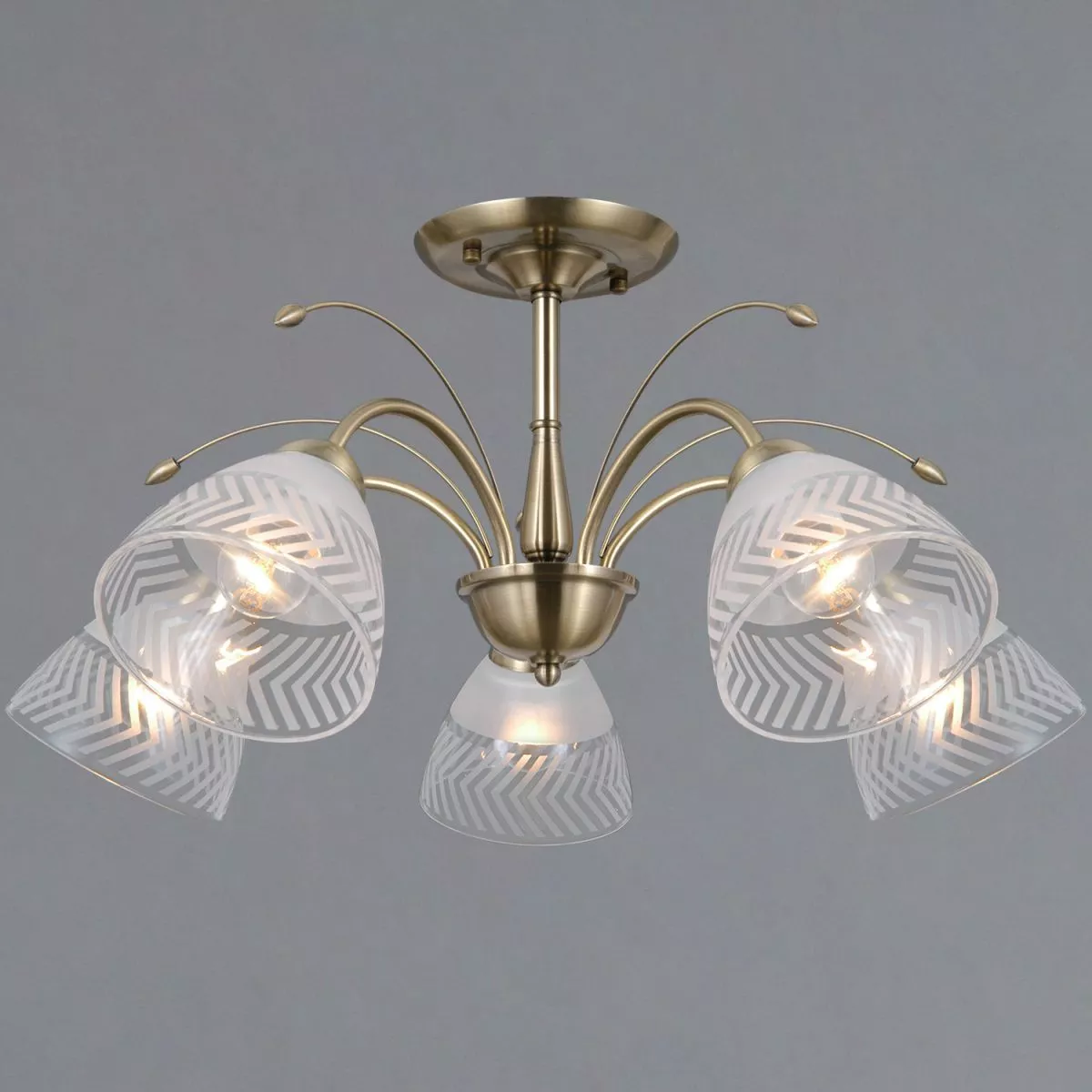 

Люстра на штанге Illumico IL0594-5CSQ-25 AB AREZZO