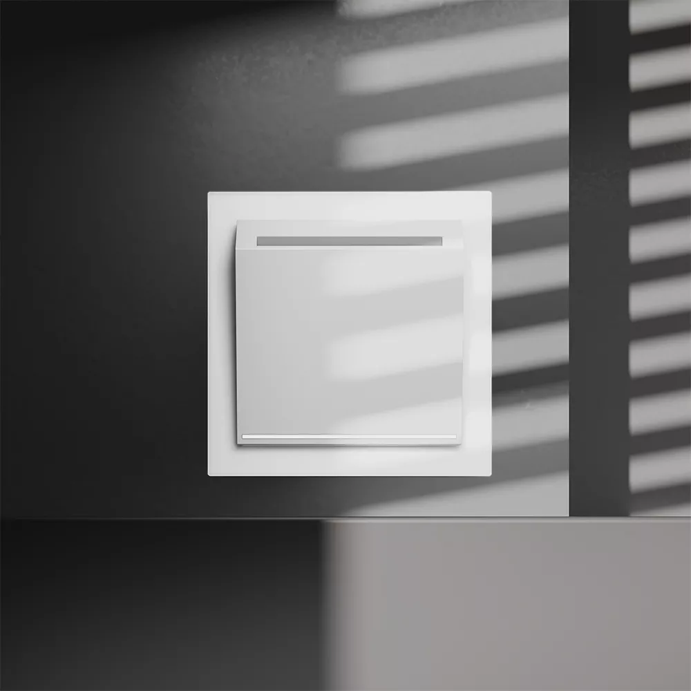 

Выключатель встраиваемый Voltum S70 карточный 16А, (белый матовый) VLS010702