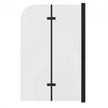 

Шторка на ванну Grossman GR-106/100 BLACK 100x150, профиль черный