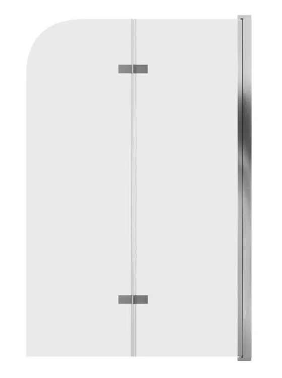 

Шторка на ванну Grossman 110х150 профиль хром (GR-106110)