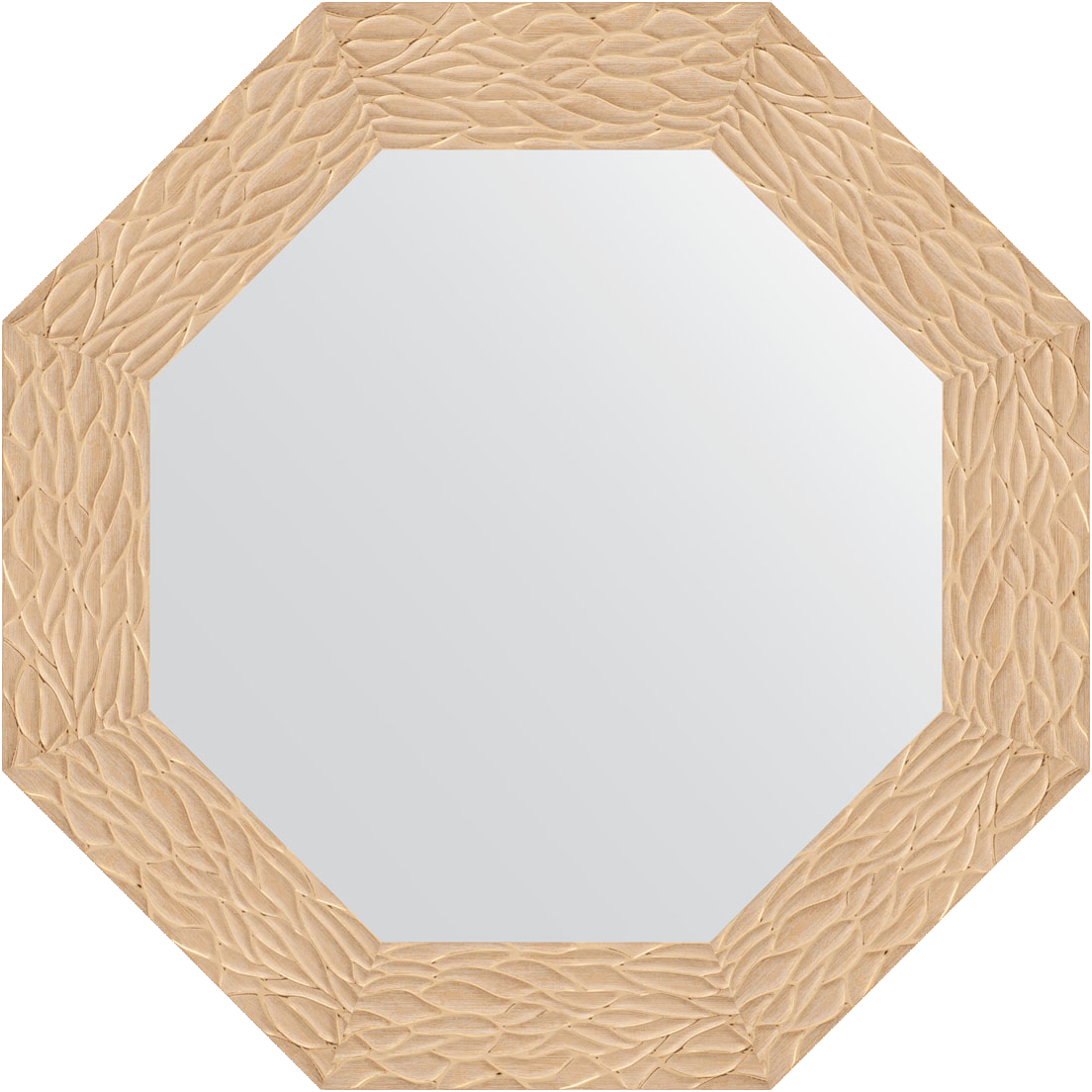 

Зеркало Evoform Octagon BY 3797 67 золотые дюны, в багетной раме