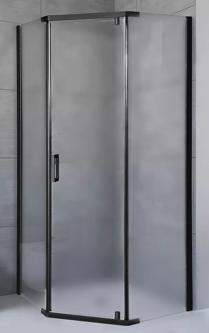 

Душевой уголок Royal Bath TR 110х120 профиль черный стекло матовое