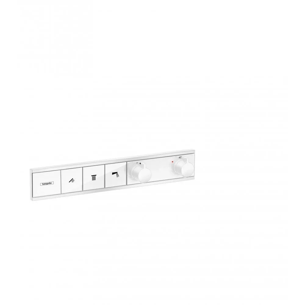 

Смеситель для душа Hansgrohe RainSelect 15381700 белый, с термостатом