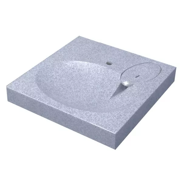 

Раковина Stella Polar Миро 60x60 на стиральную машину серый