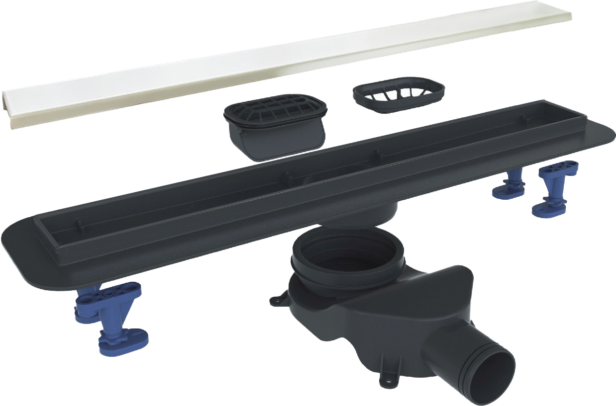 

Душевой трап (лоток) BelBagno Luce BB-LD-LUCE-80-BIANCO 75 см, с сифоном, под плитку