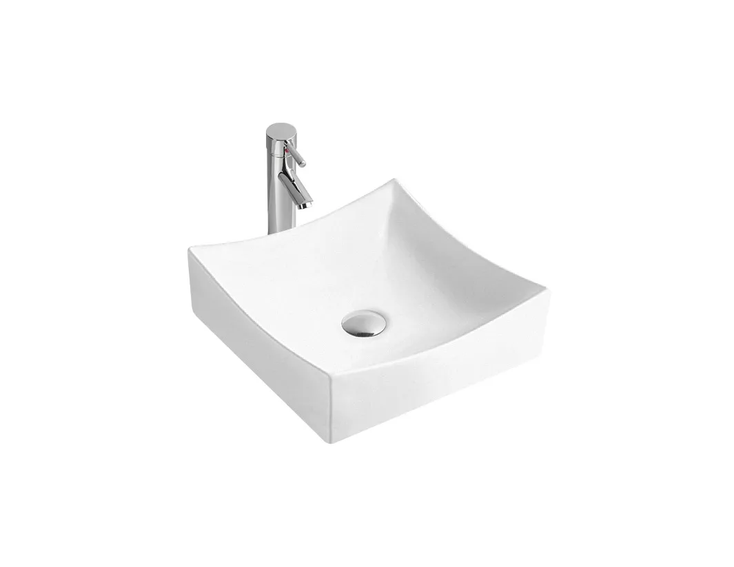 

AQ5516-00 раковина 400*400*130 для установки на столешницу
