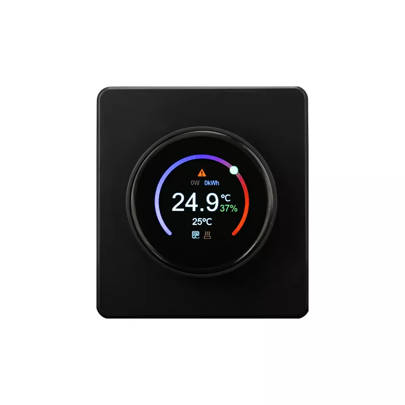 Терморегулятор ROUND Wi-Fi с/у оникс KRANZ KR-78-0728-3