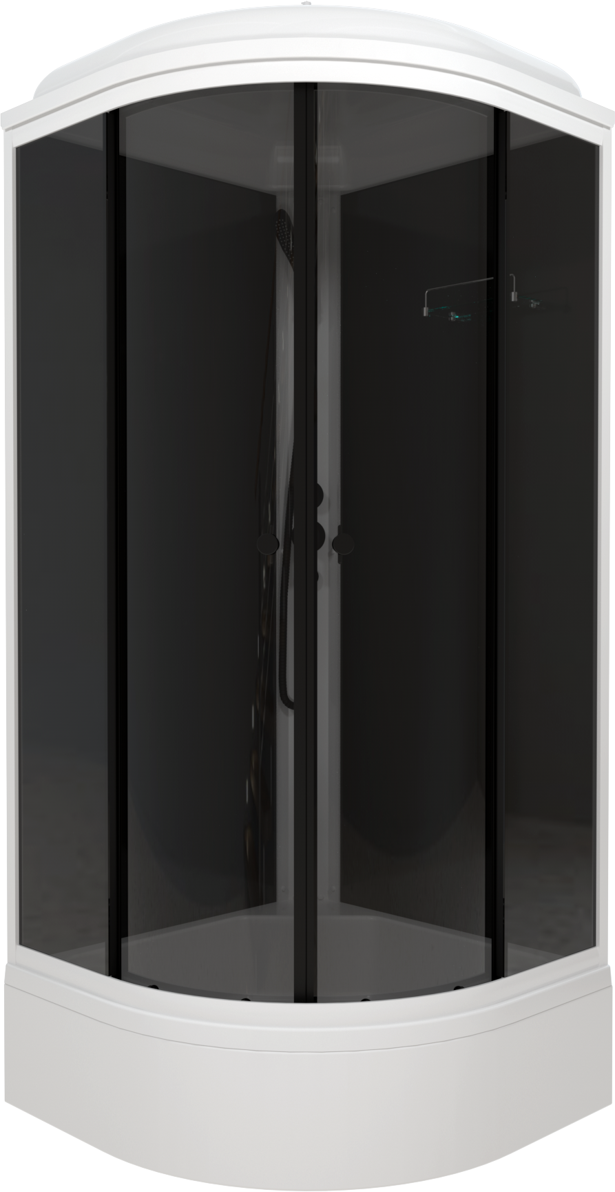 

Душевая кабина Triton Грэй Щ0000067303 90х90 см, блэк