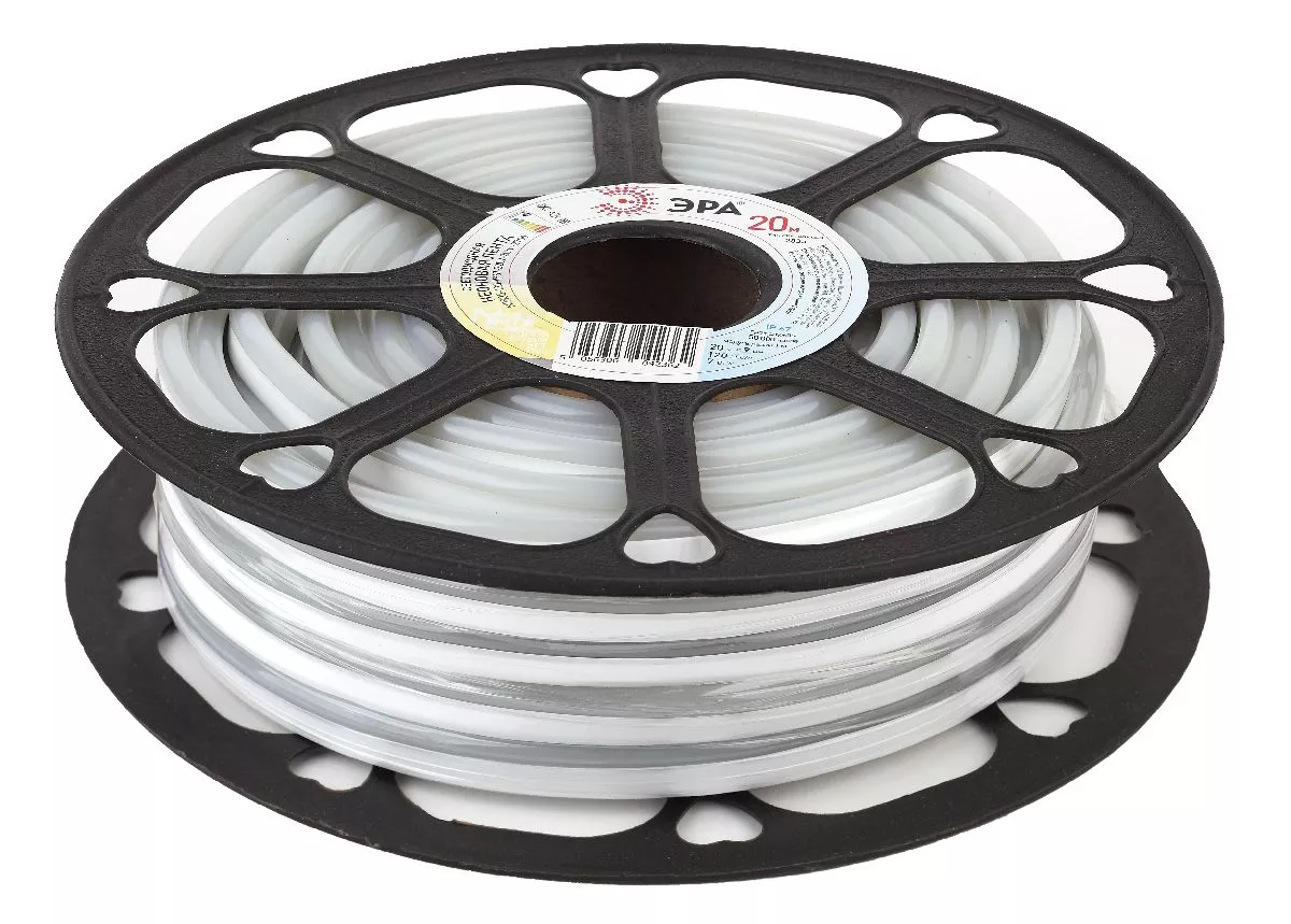 

Светодиодная неоновая лента Эра 220В 2835 7Вт/м 2700К 20м IP67 N2835-120-IP67-220V-20m-2700 Б0043074