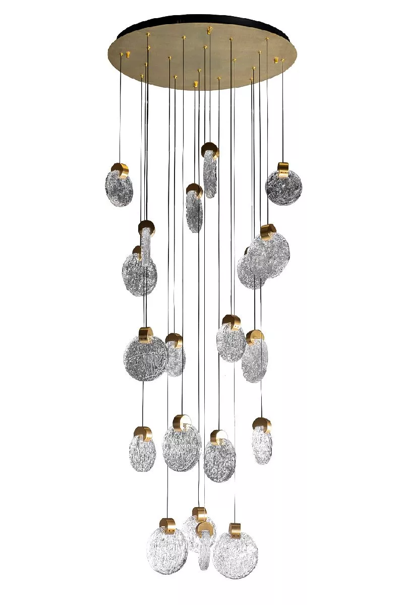 

Каскадная люстра Garda Decor Rondo 162FL-61502