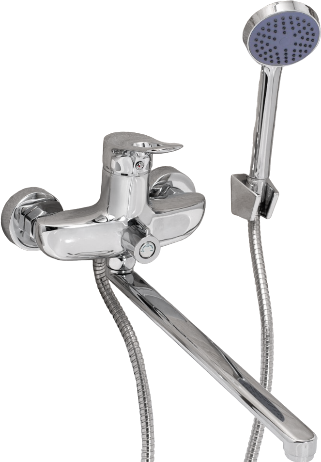 

Смеситель с длинным изливом для ванны РМС SL120 006E