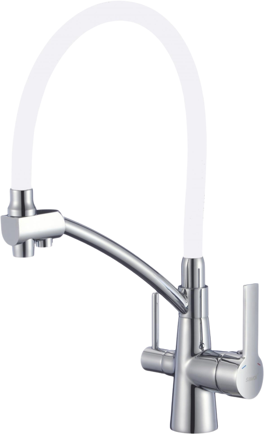

Смеситель для кухни Savol S-L1805-02 с гибким изливом