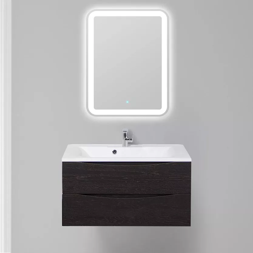 

Мебель для ванной BelBagno Marino 90 rovere cioccolato amaro, Темное дерево