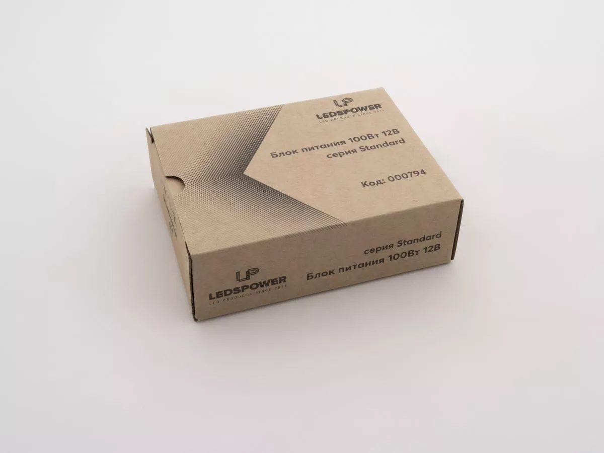 Блок питания LEDS POWER 100Вт 12В Standard 000794