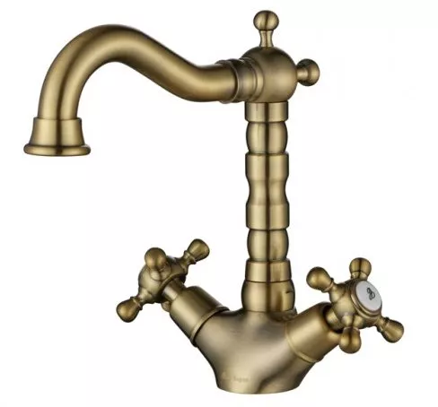 

Смеситель для раковины Aksy Bagno Lucia бронза (202 bronze)