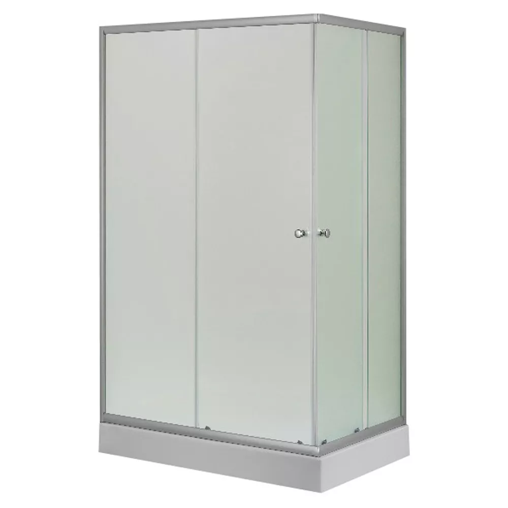 

Душевой уголок Niagara Eco 120x80 с поддоном профиль хром стекло матовое