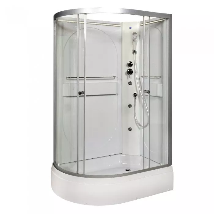 

Душевая кабина DETO L 120х80 с гидромассажем, подсветкой (L520RNLED+GM)