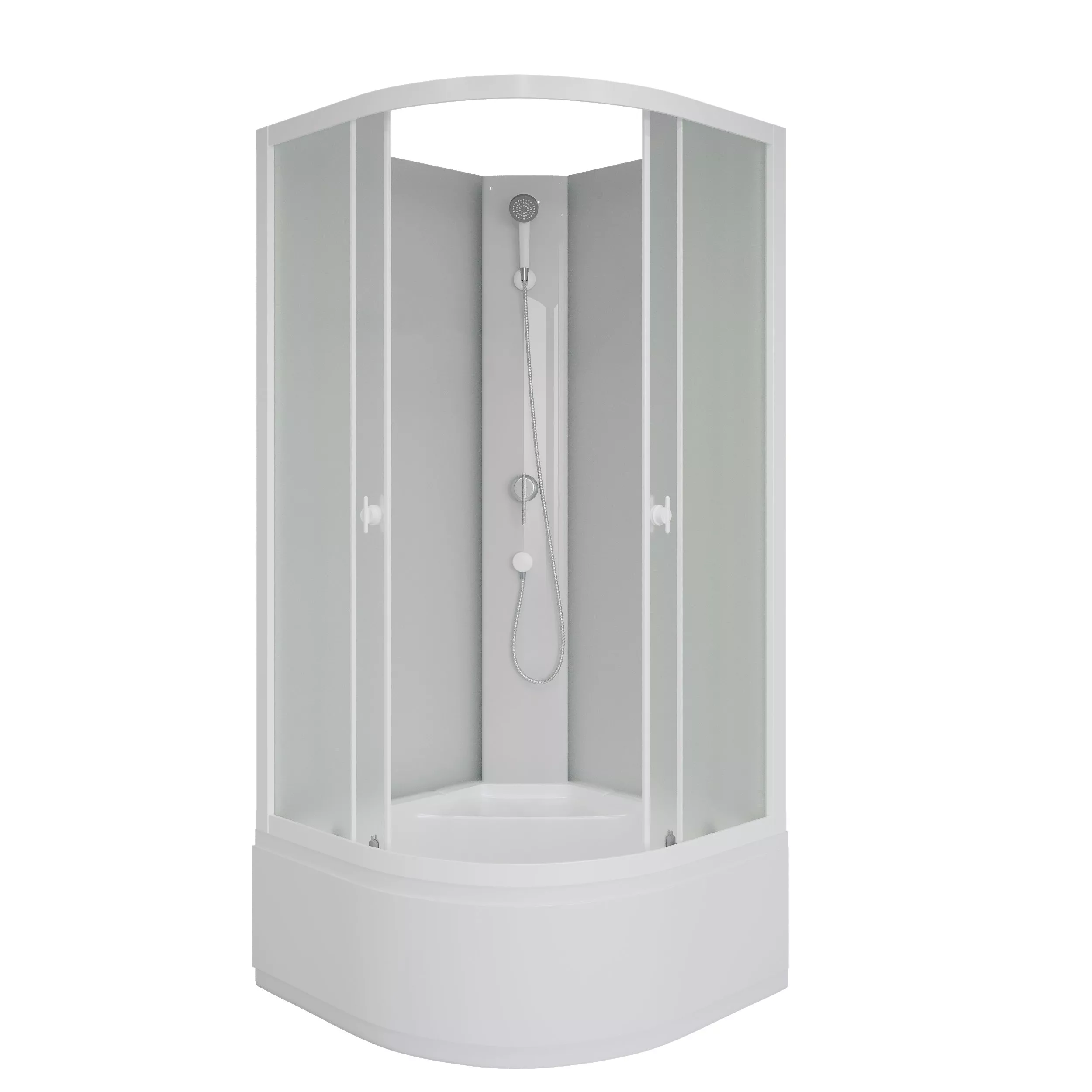 

Душевая кабина Niagara Promo P100/40/MT/BK 100х100 см, без крыши