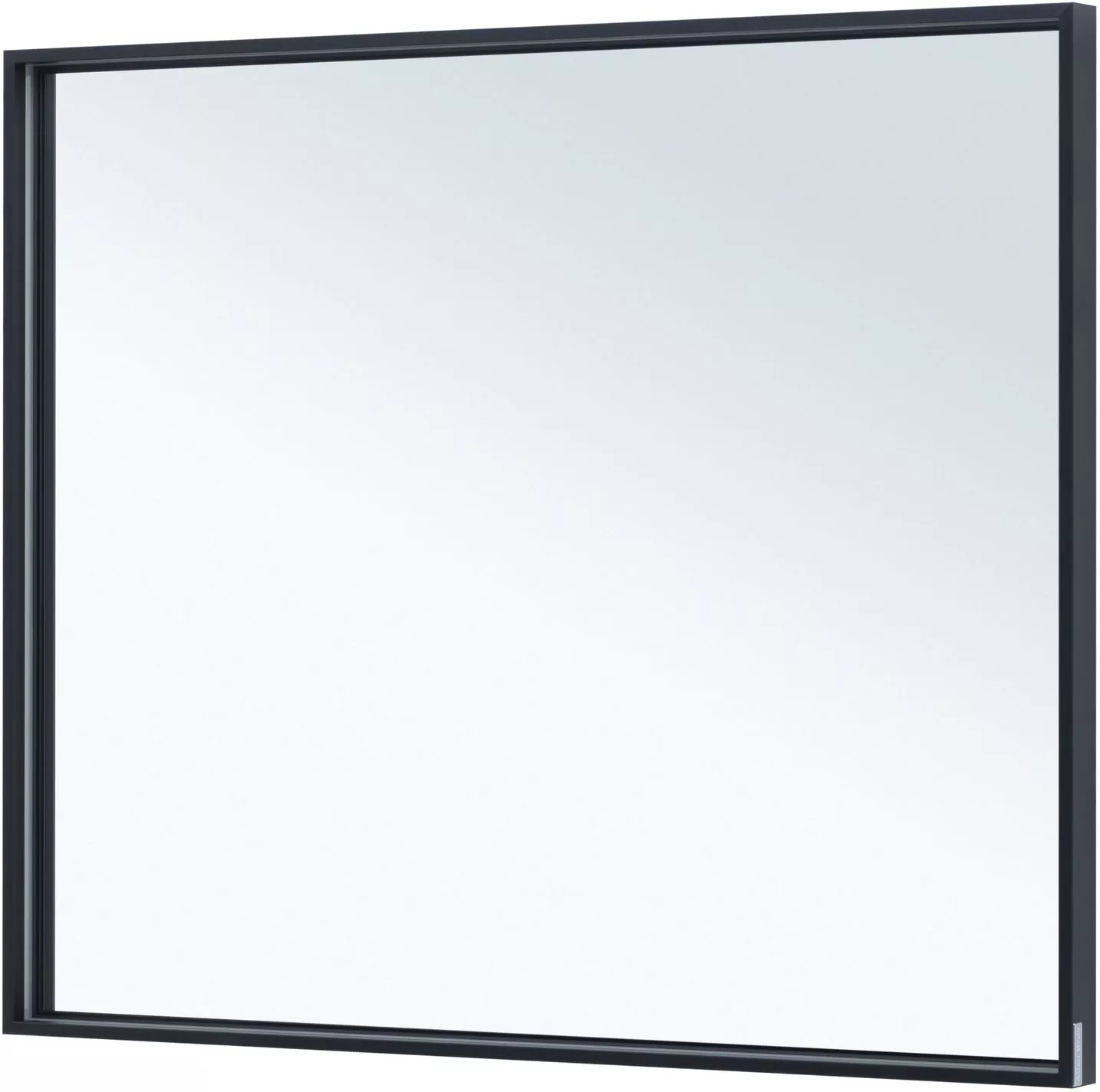 Зеркало Allen Brau Liberty 100 с подсветкой черный матовый 1.330016.BB - фото 1