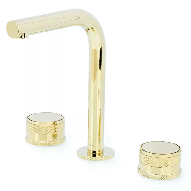 

Смеситель для раковины Boheme Prestige 152-G-PR золото глянцевое