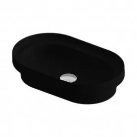 

Раковина встраиваемая Artceram Fuori Scala 58 черный матовый (TFL033 17;00)